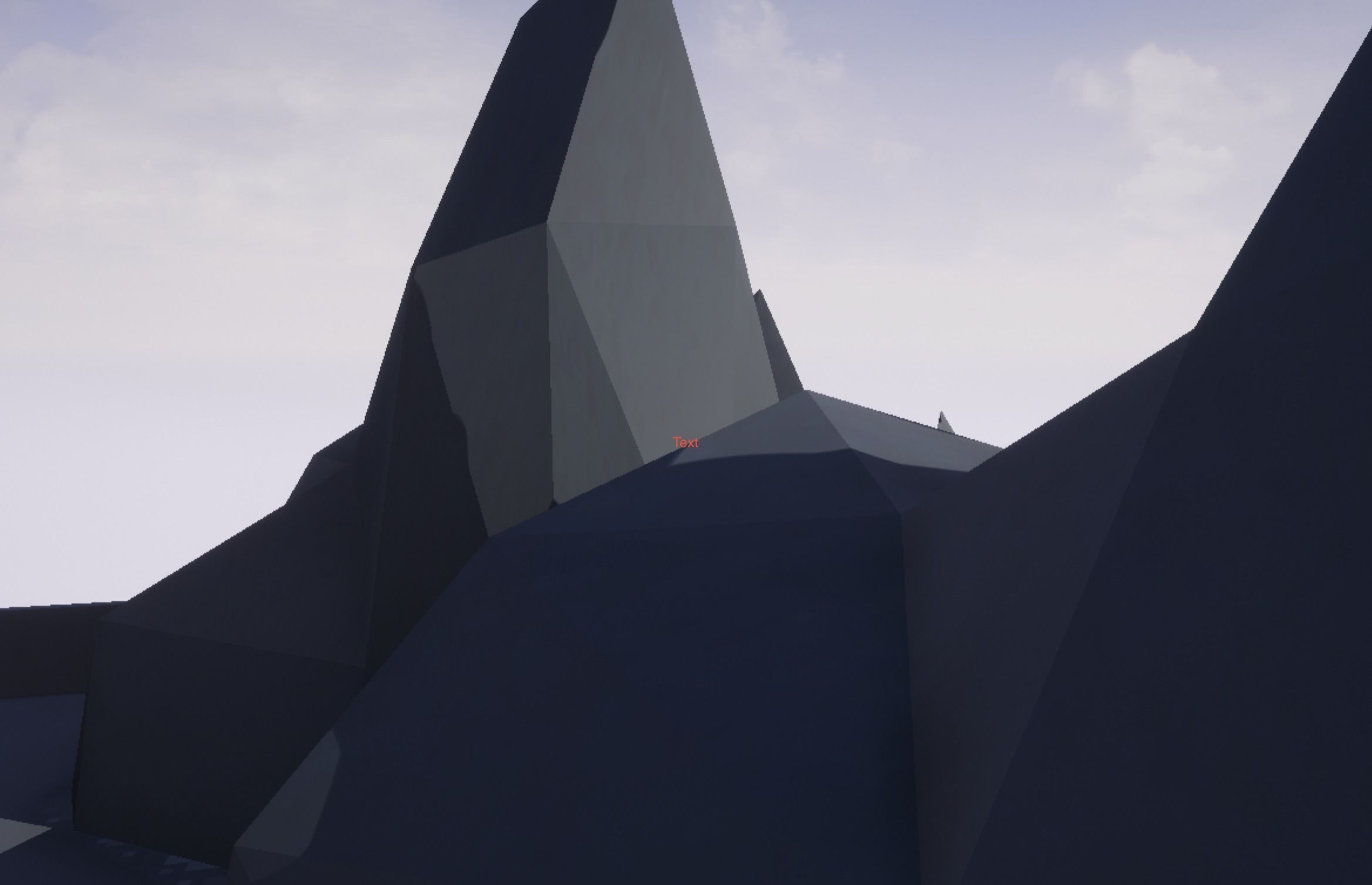 Mountains - by PHONYCO Free low-poly 3D model_1