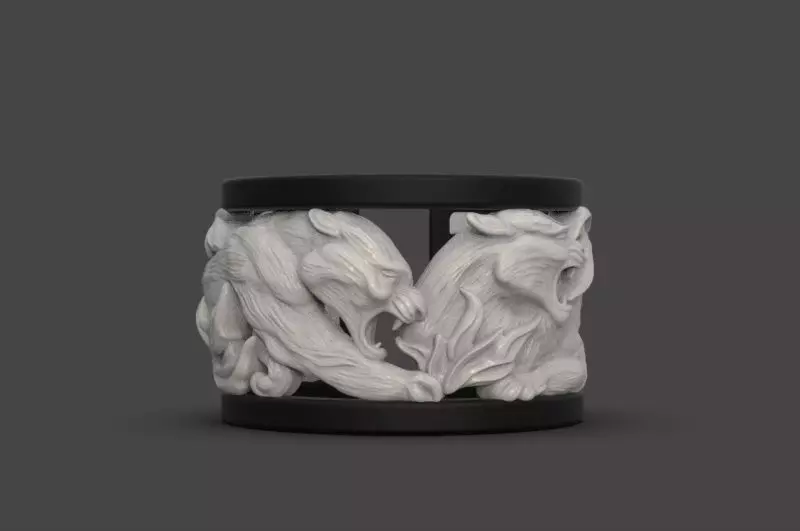 Ring Puma 3D print model_0