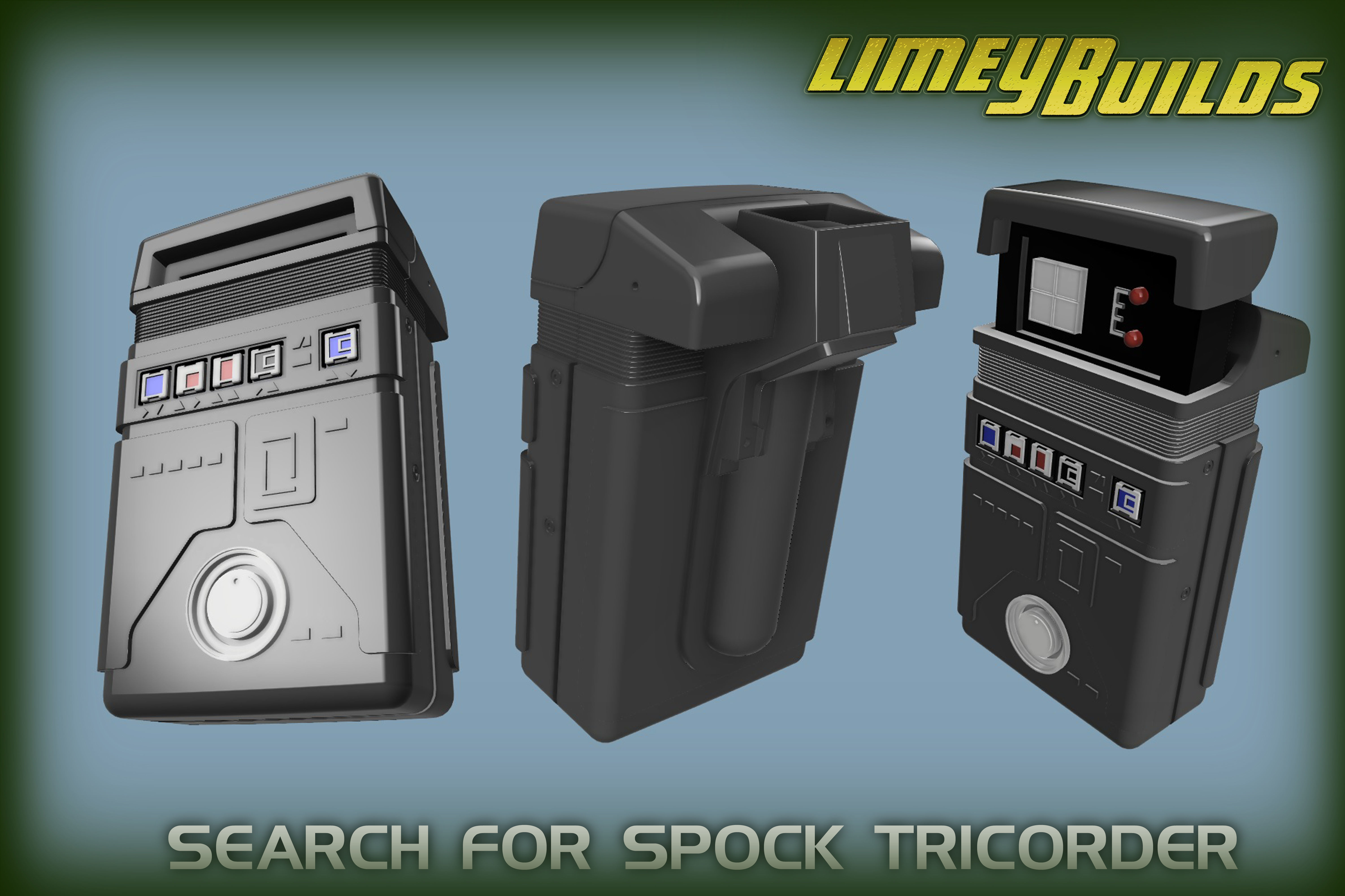 Search for Spock Tricorder 3D print model_14