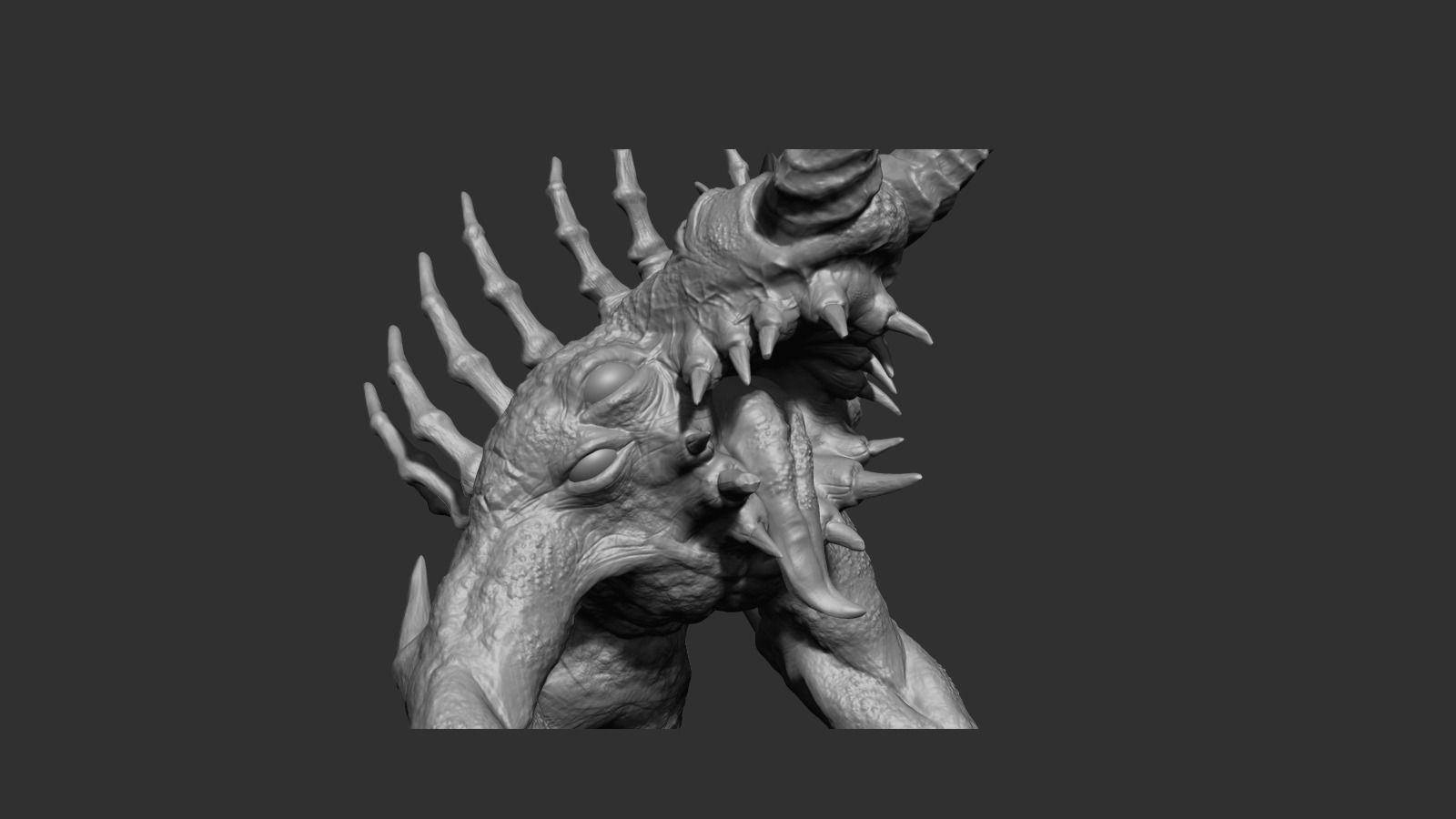 Blood Eagle Monster 3D print model_2