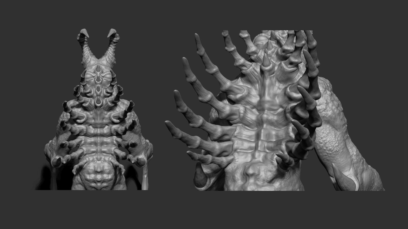 Blood Eagle Monster 3D print model_1