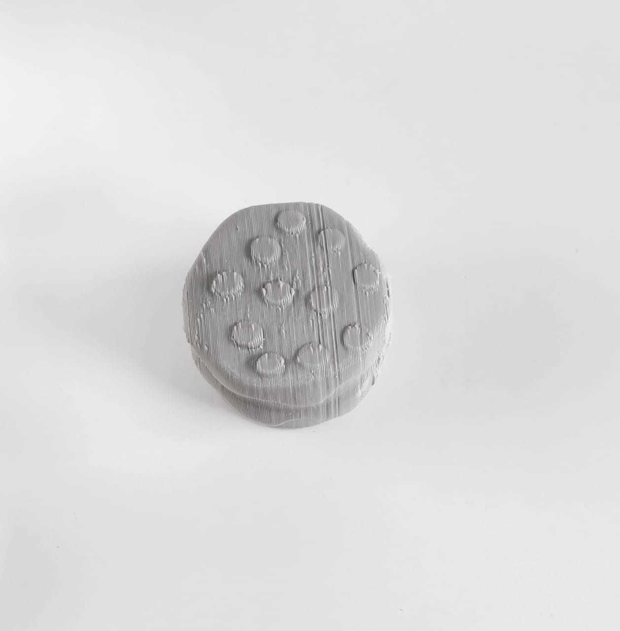 Cute Round cake 3D print model_4
