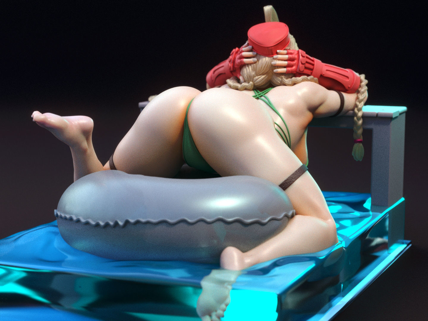 Cammy White 3D print model_2