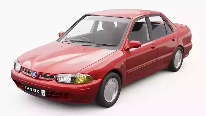 Proton Wira 3D model