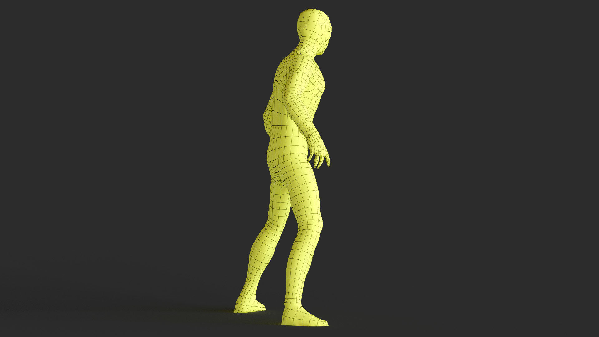 Spider Man 3d Model Scan Low-poly 3D model_31