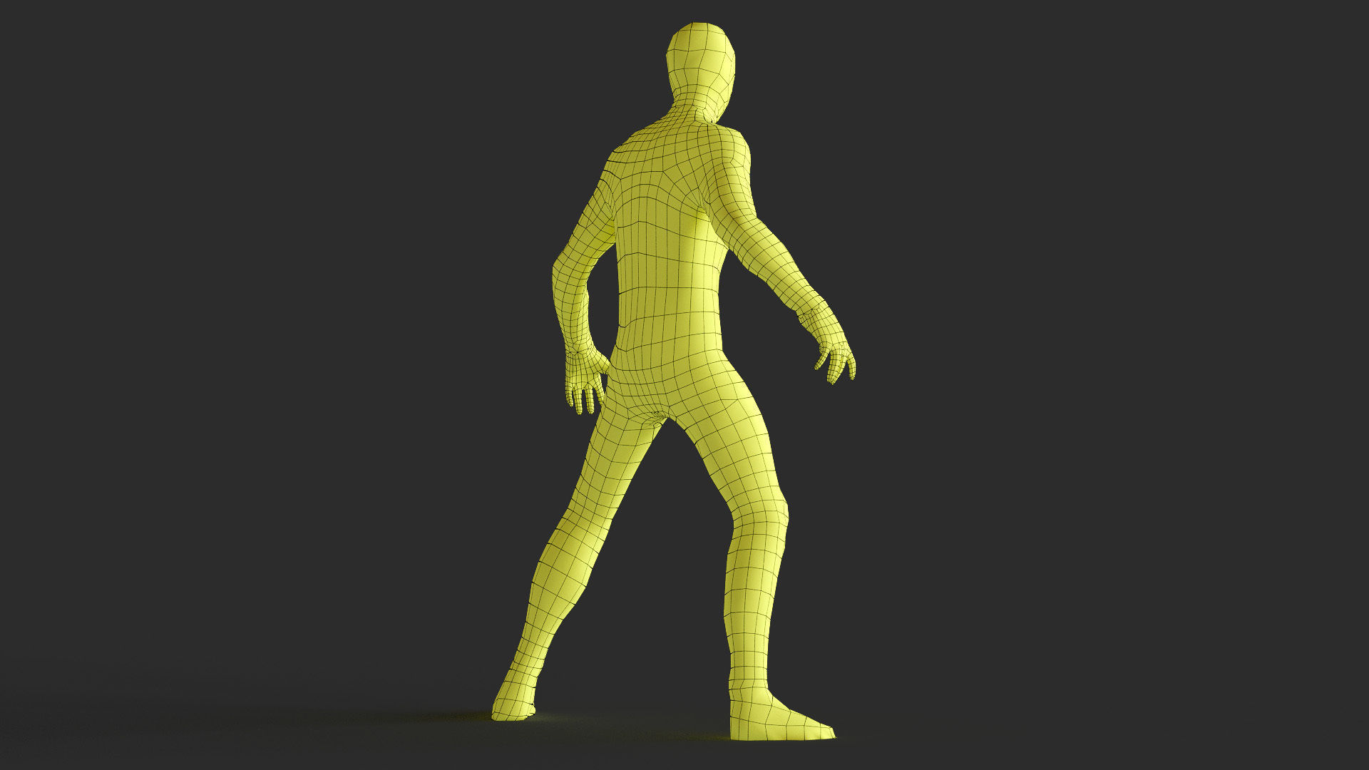 Spider Man 3d Model Scan Low-poly 3D model_30