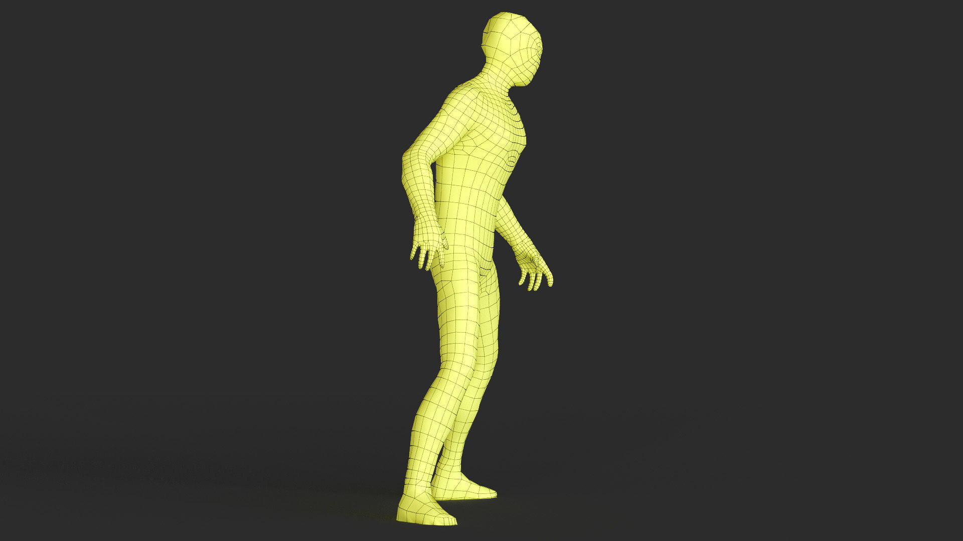 Spider Man 3d Model Scan Low-poly 3D model_32