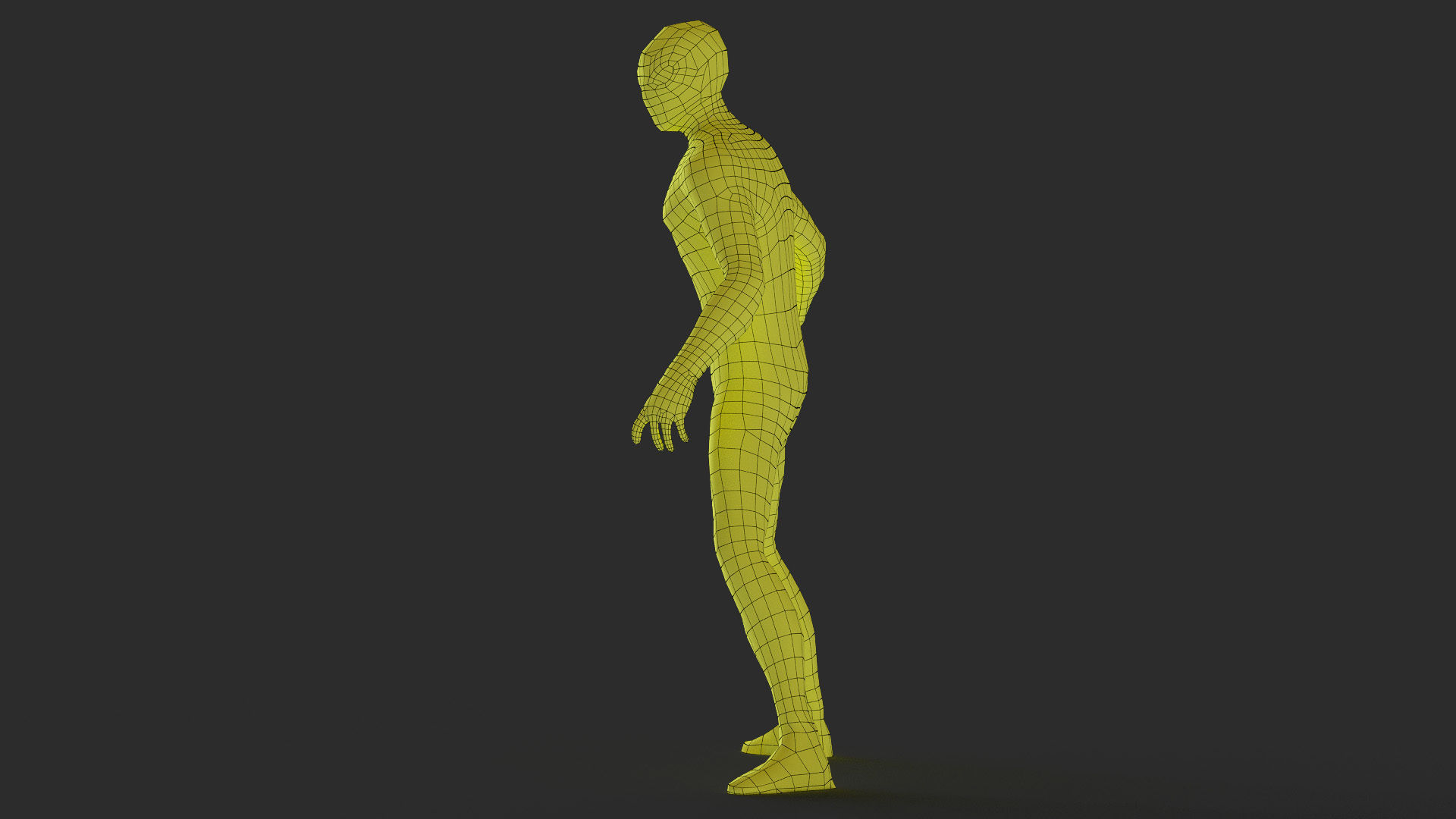 Spider Man 3d Model Scan Low-poly 3D model_37