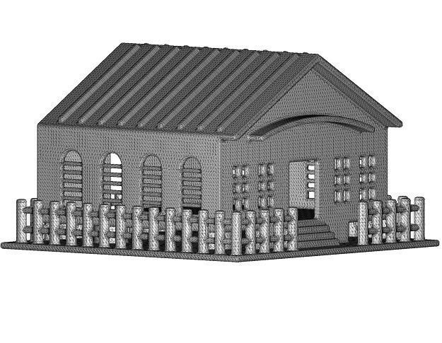 Classic Home 3D print model_3
