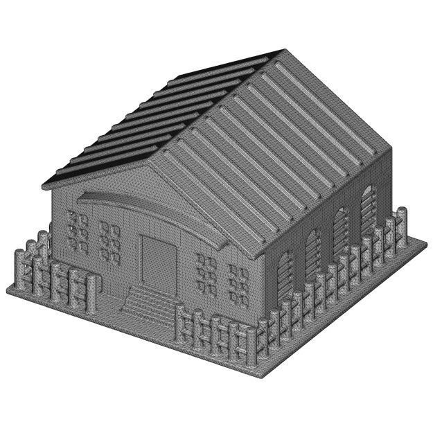 Classic Home 3D print model_2