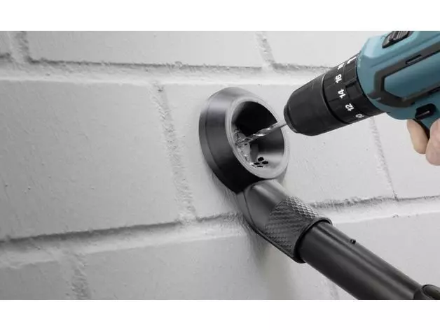 Borehole Vaccum Adapter For Drilling 3D print model