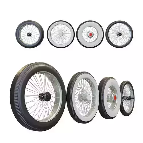 Classic kit of Vintage Tires