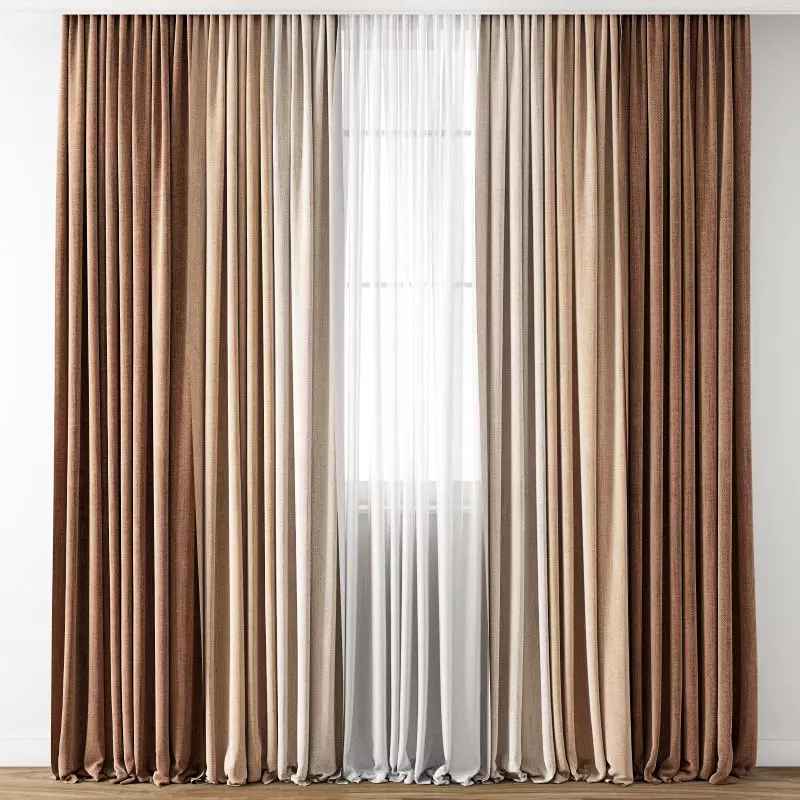 Curtain 138 3D model_0