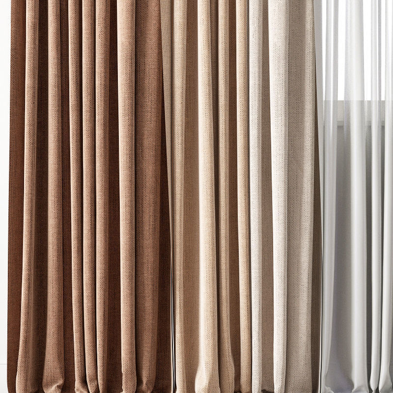 Curtain 138 3D model_1