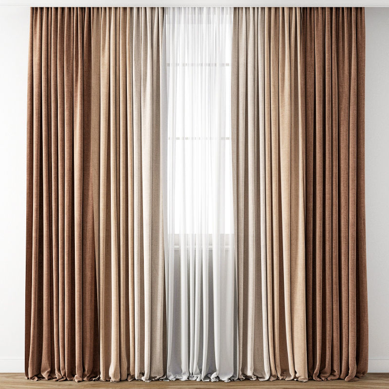Curtain 138 3D model_3