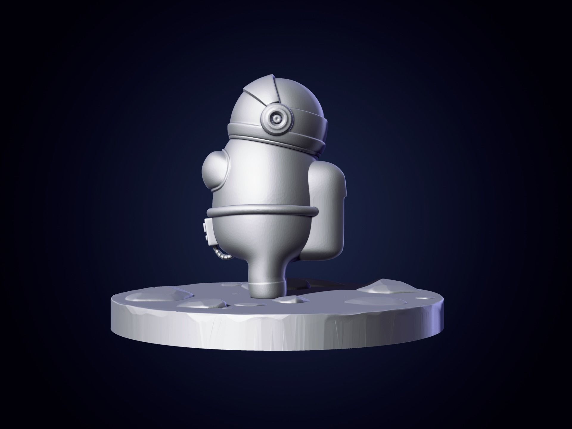 Among us Print Model - Astronaut Skin  3D print model_3