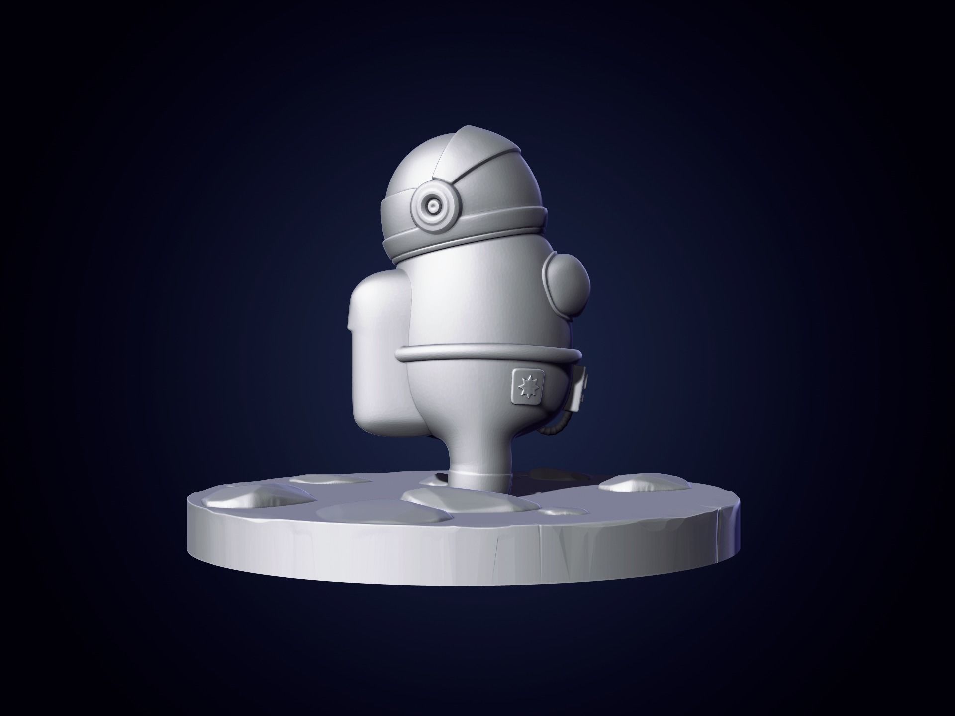 Among us Print Model - Astronaut Skin  3D print model_5