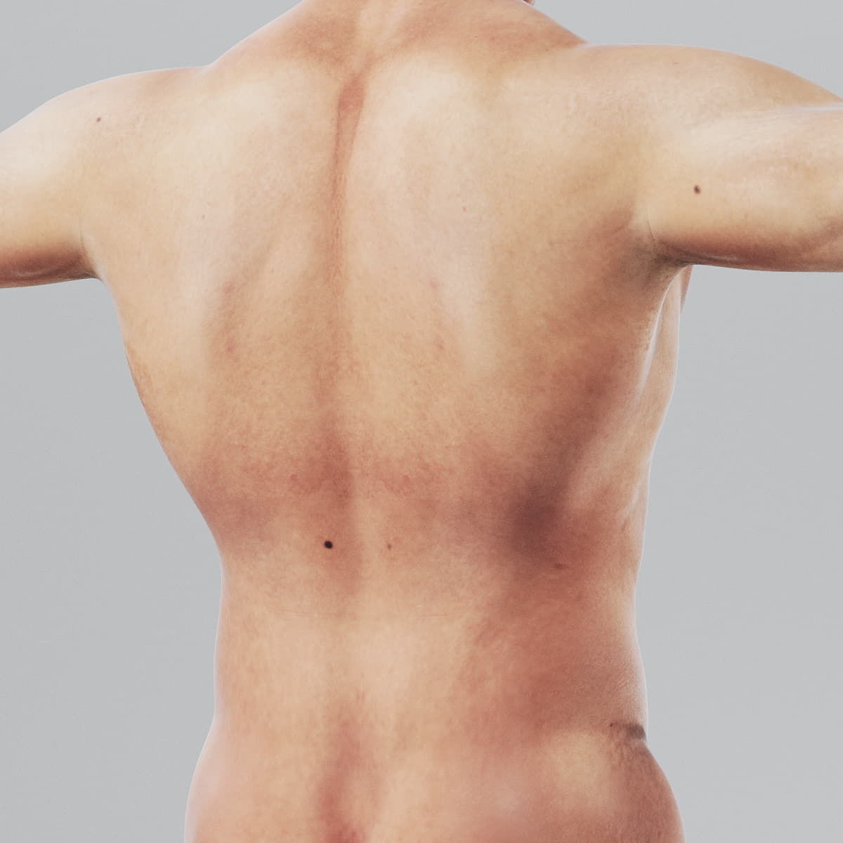 Human Male Body Textured - Anatomy 3D model_11