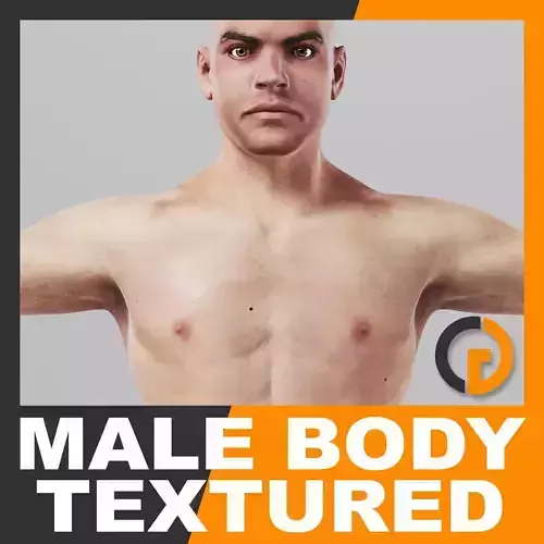 Human Male Body Textured - Anatomy 3D model Human Male Body Textured - Anatomy 3D model