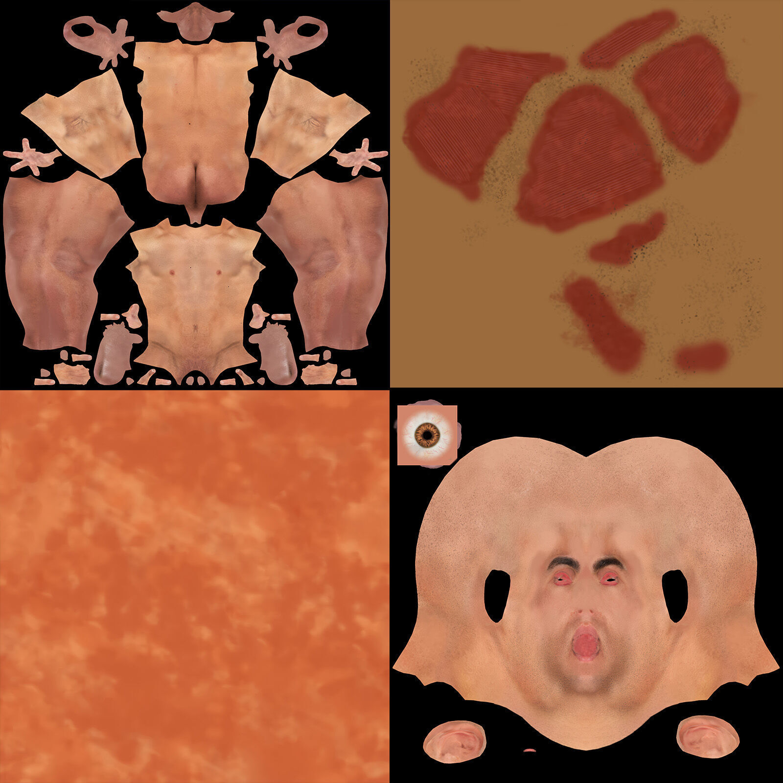 Human Male Circulatory Anatomy 3D model_18
