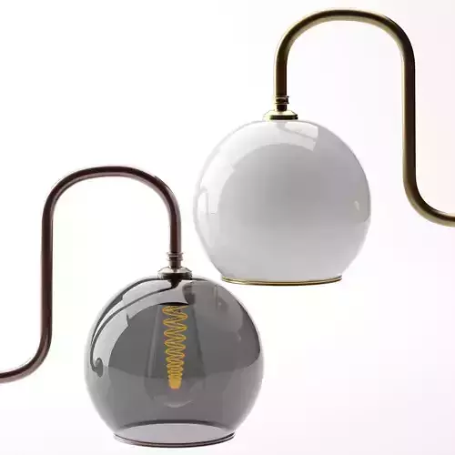 light03 wall lamp with glass ball
