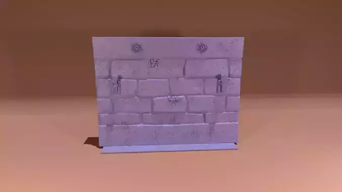 Modular Wall with torchs