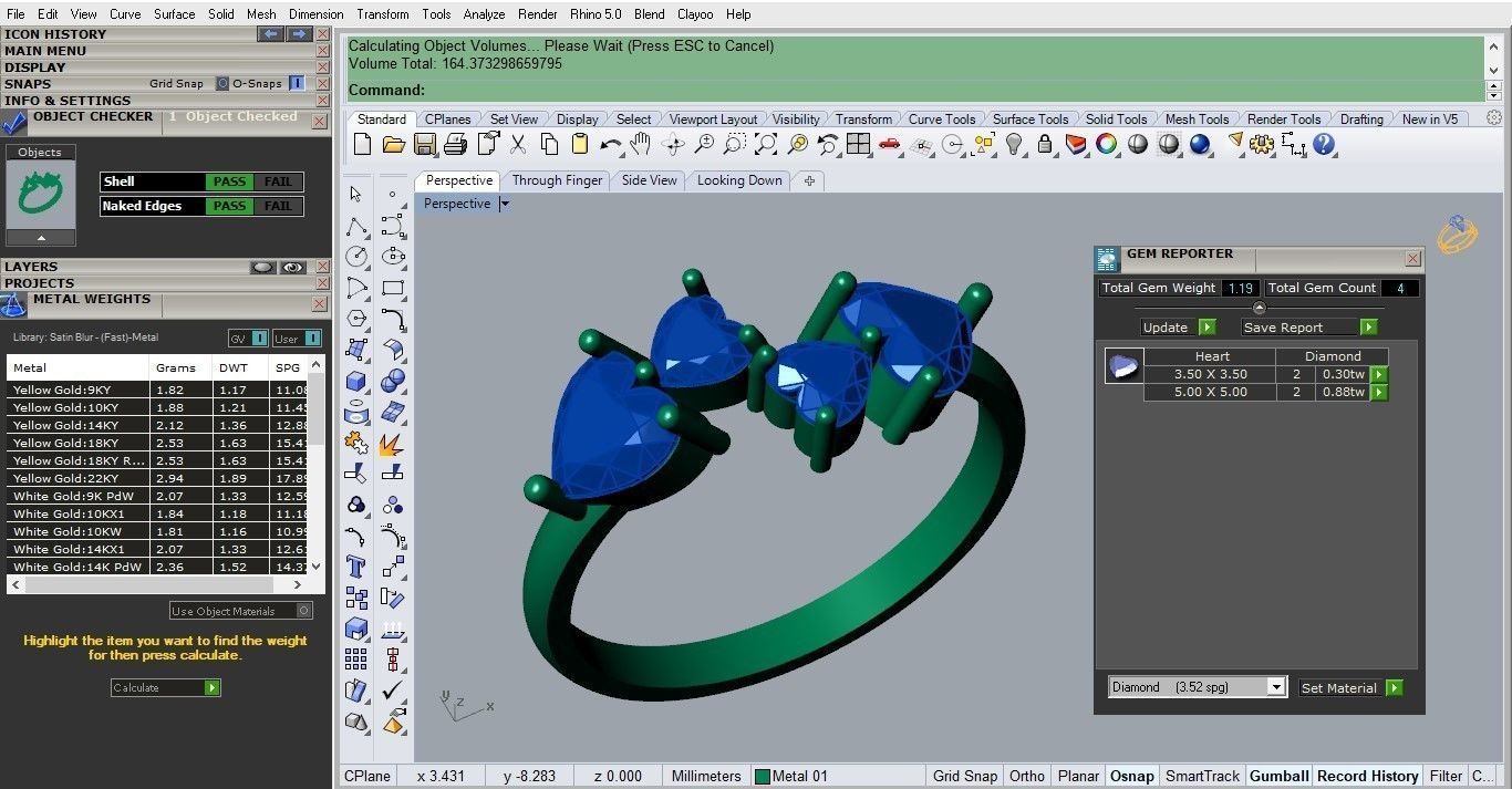 heart ring 3D print model_4