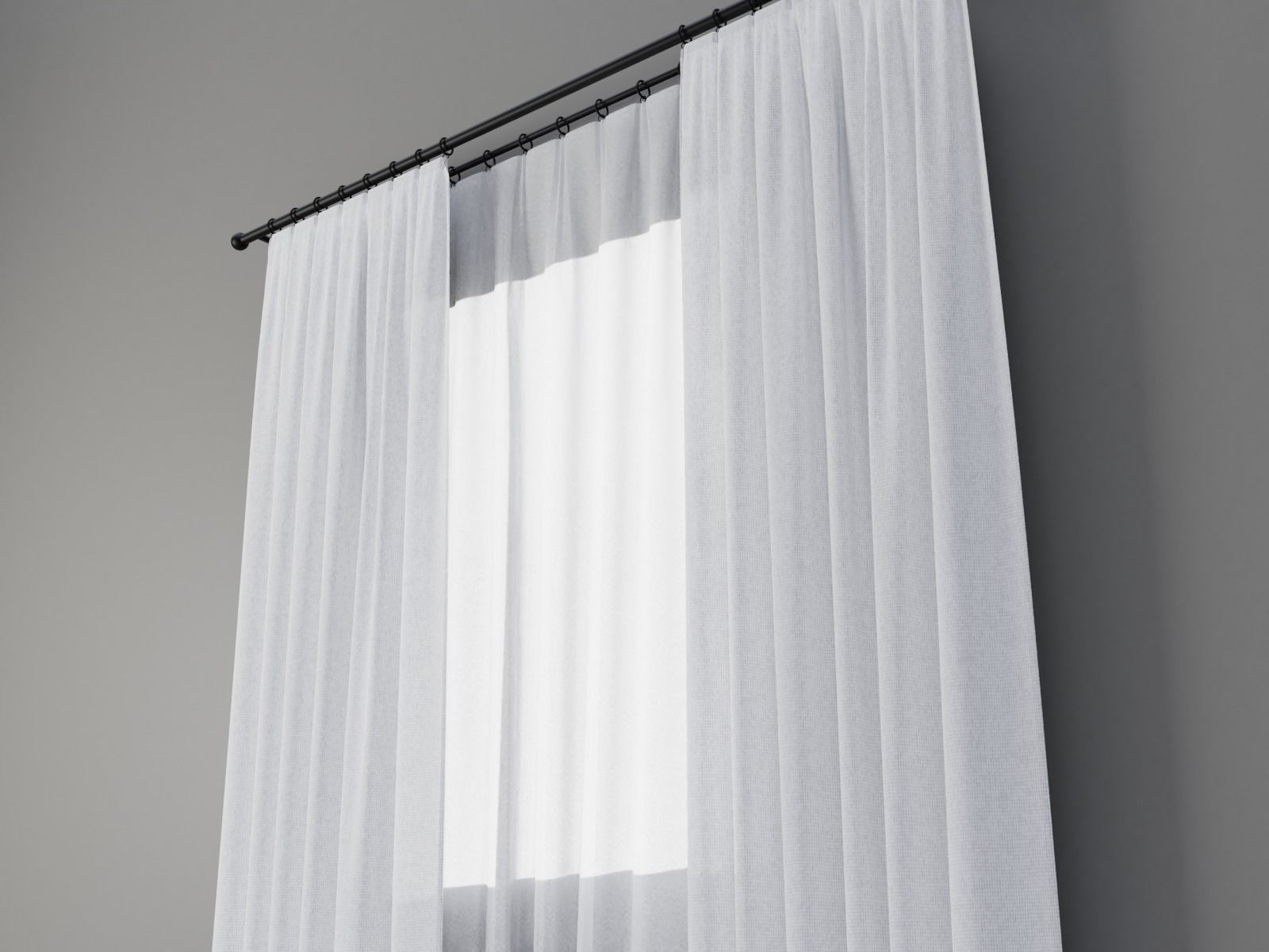 Curtains 03 collection 1 3D model_2