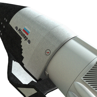 Kliper Spacecraft 3D model_2