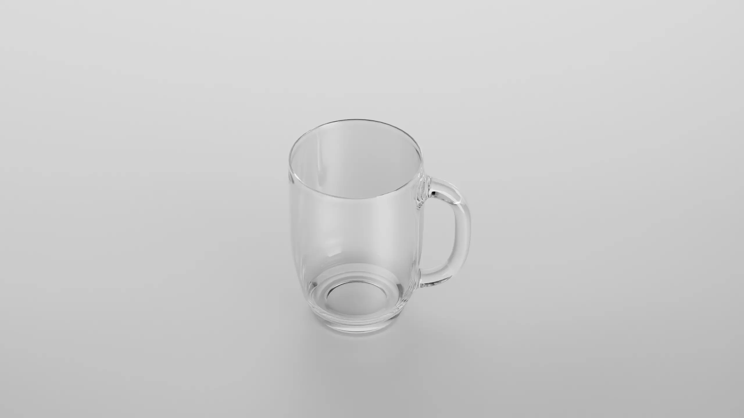 Beer mug Low-poly 3D model