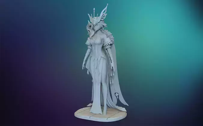 Genshin Impact -  La signora - The Fair Lady 3D print model