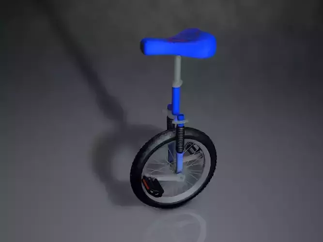 One wheel bicycle