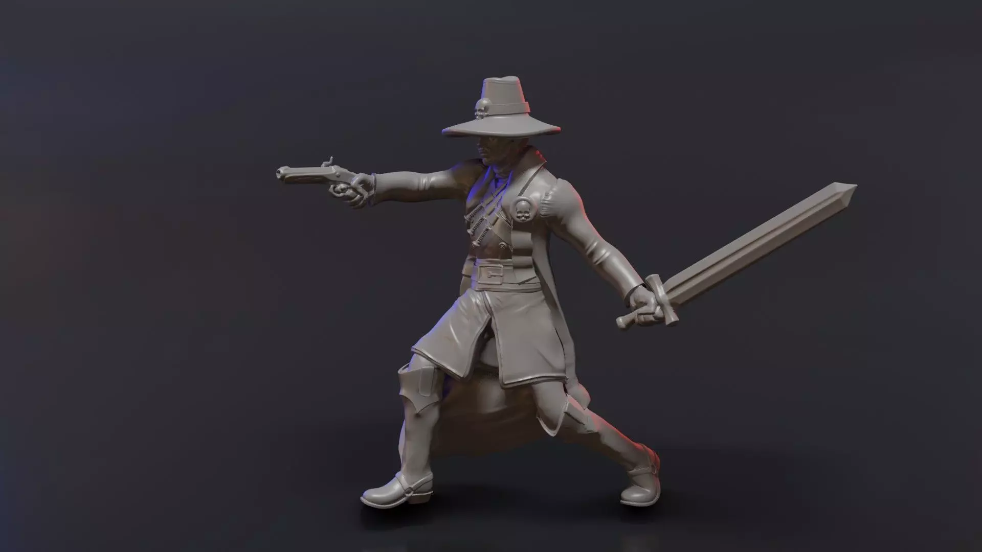 Witch Hunter 3D print model