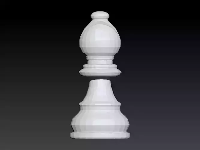 Chess Piece - Bishop 3D print model