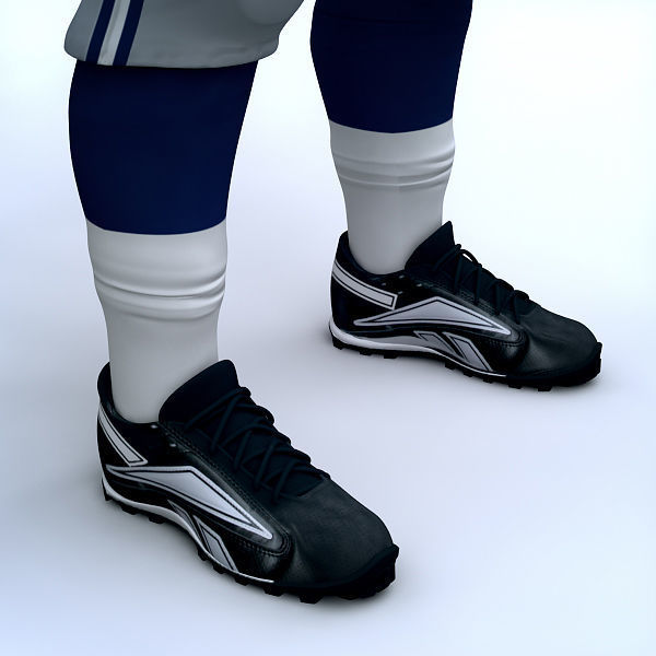 NFL Player Dallas Cowboys - Rigged 3D model_9