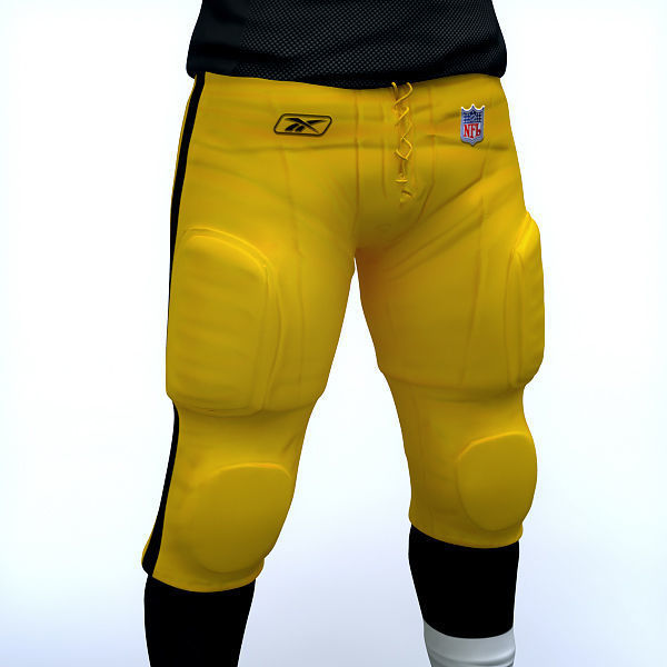 NFL Player Pittsburgh Steelers - Rigged 3D model_8
