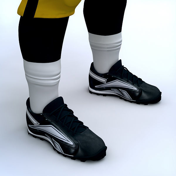 NFL Player Pittsburgh Steelers - Rigged 3D model_9