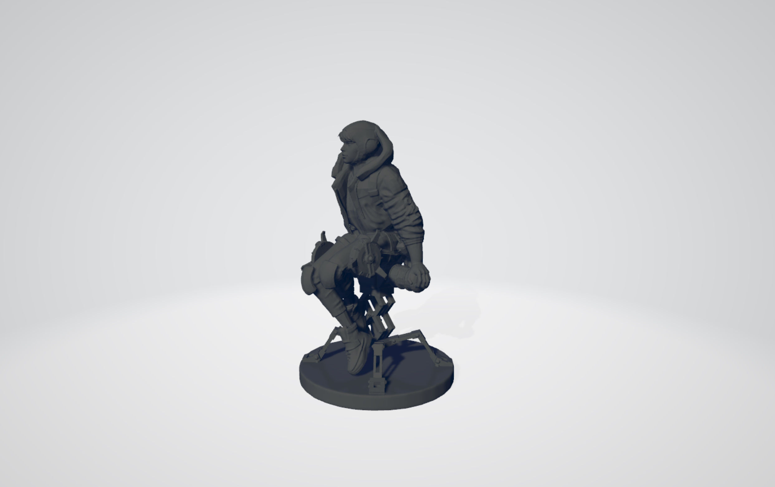 Apex Legends Wattson 3D print OBJ 3D print model_3