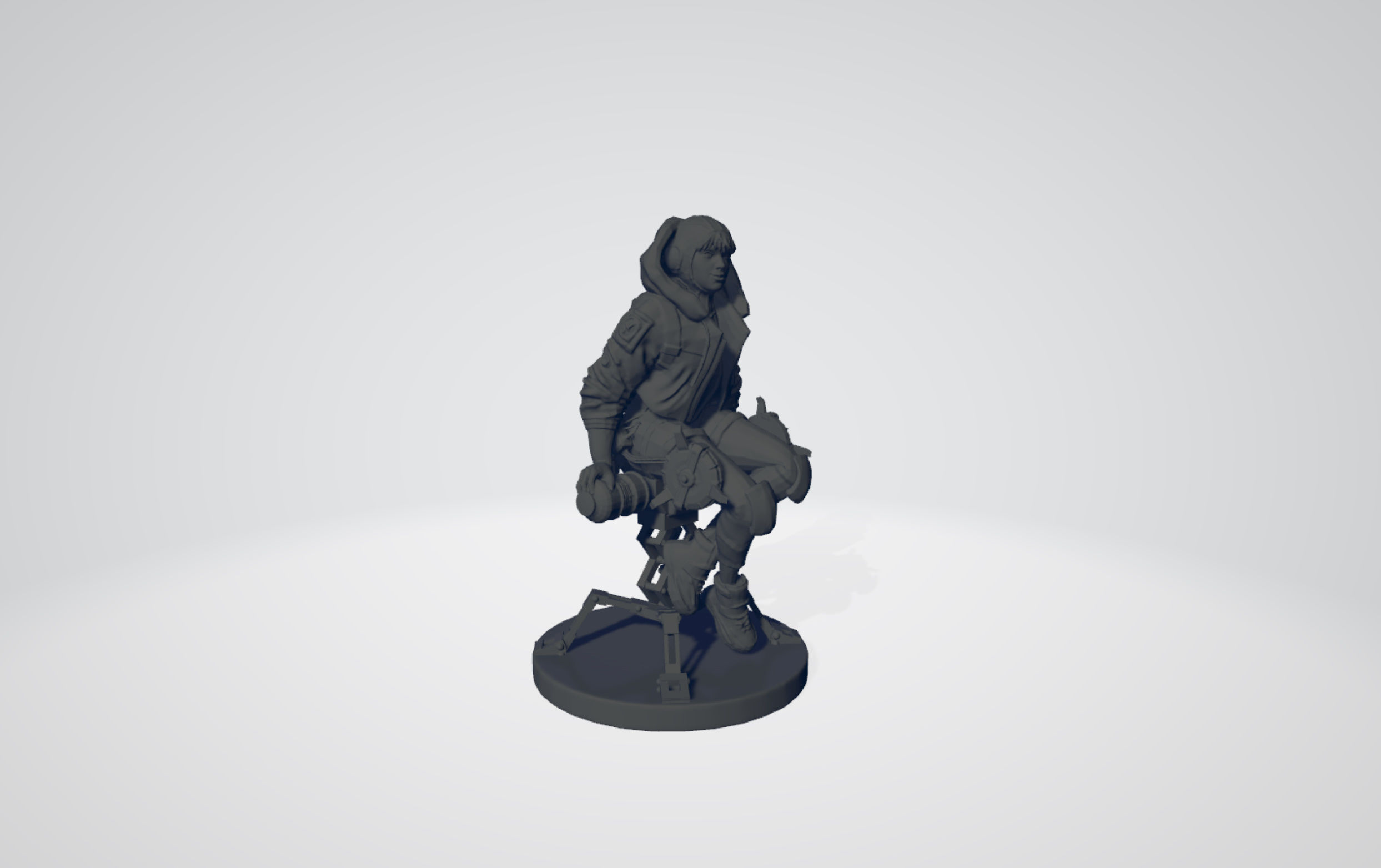Apex Legends Wattson 3D print OBJ 3D print model_6