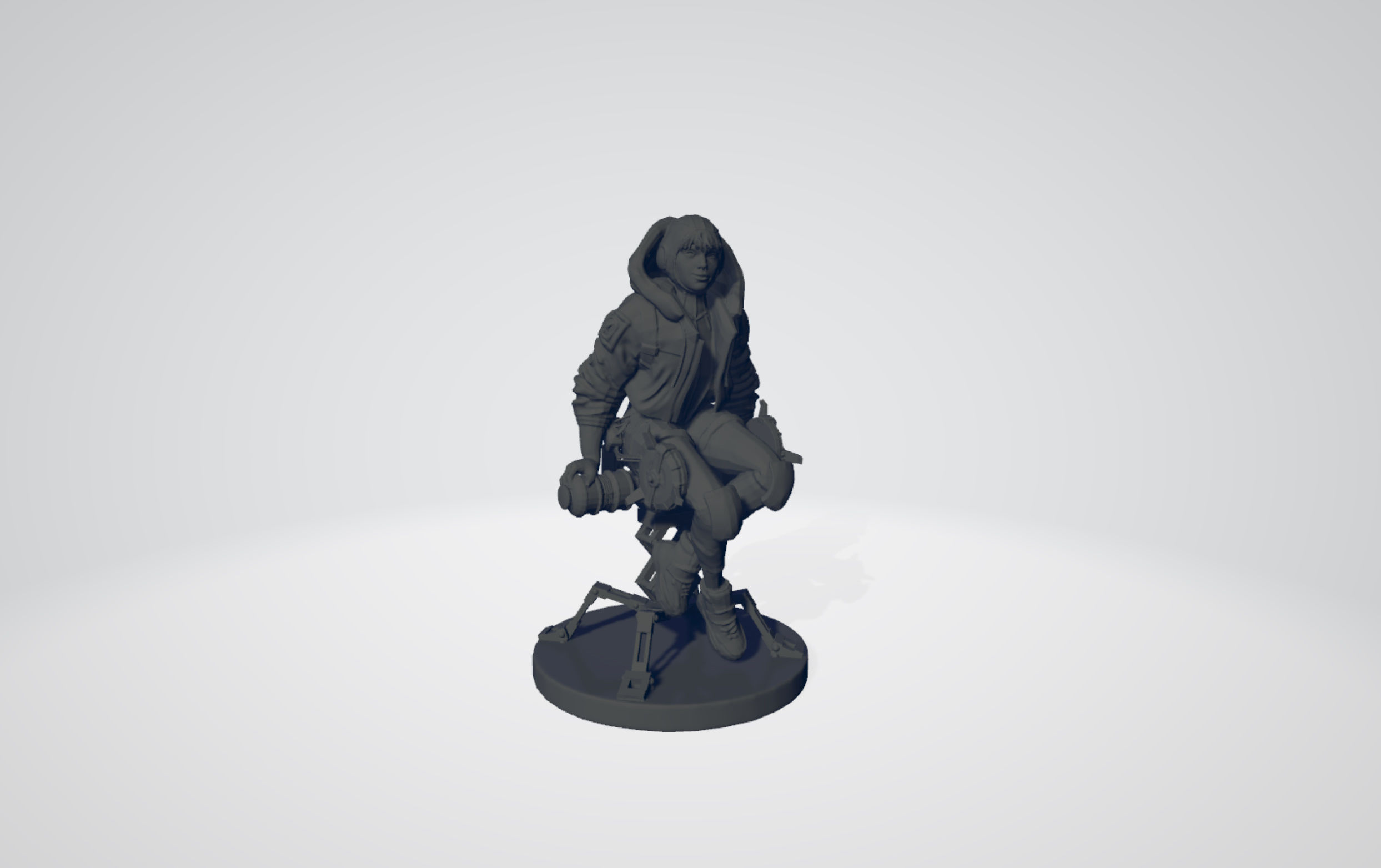 Apex Legends Wattson 3D print OBJ 3D print model_1