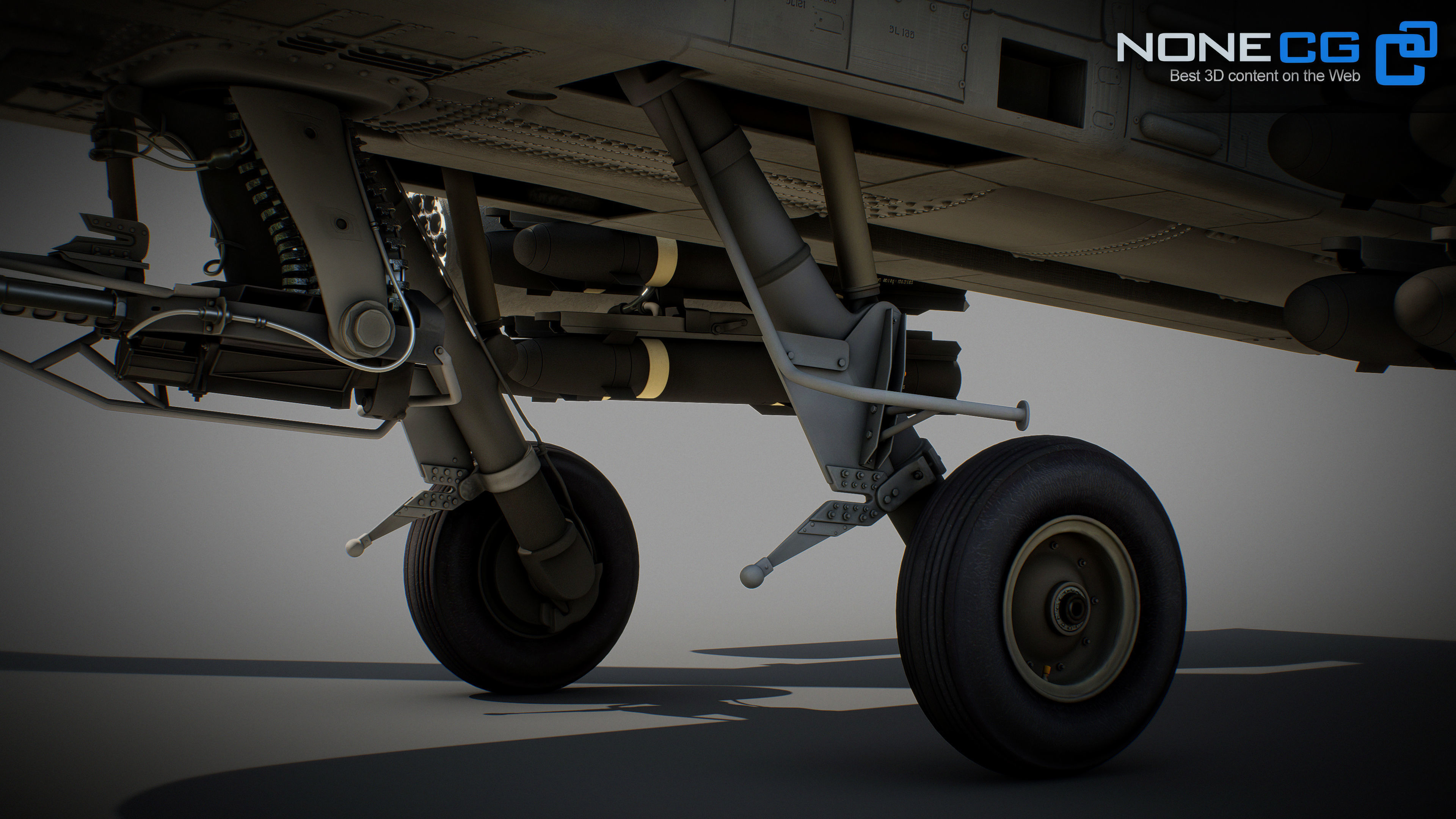 Boeing AH-64D Apache Longbow Attack Helicopter 3D model_49