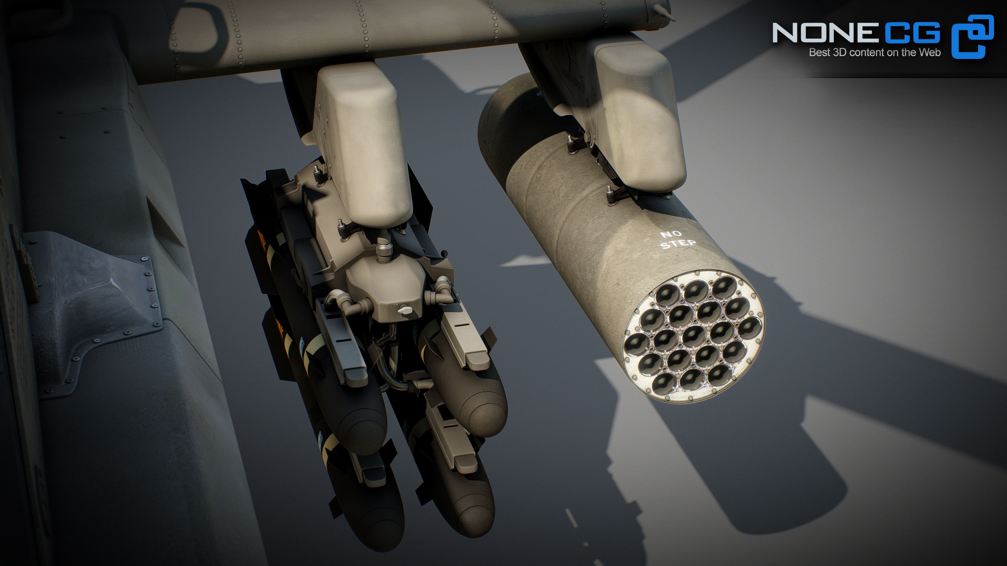 Boeing AH-64D Apache Longbow Attack Helicopter 3D model_37