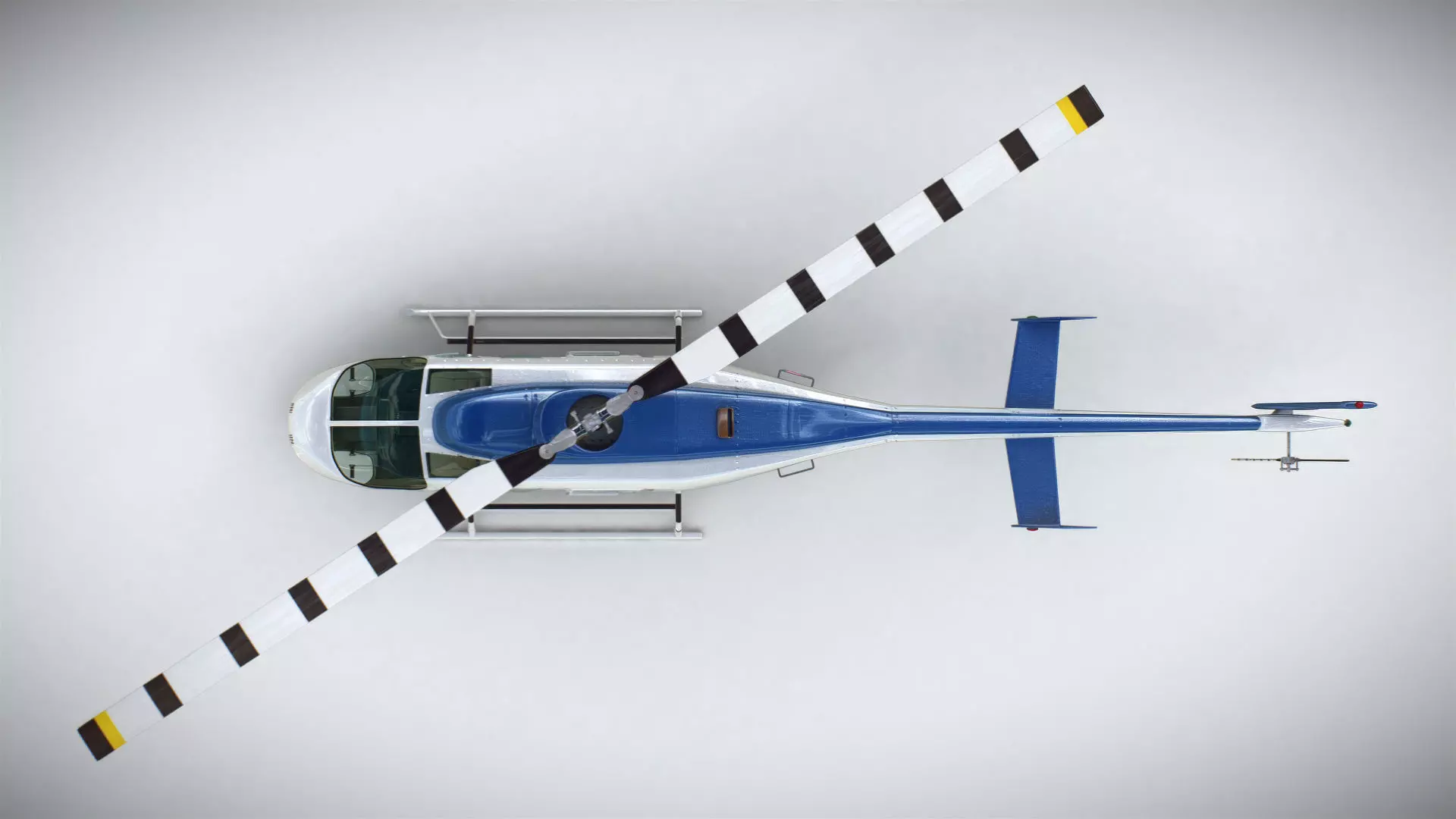 Helicopter Bell 206L Pack 3D model_25