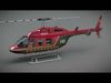 Helicopter Bell 206L Fire 3D model_1