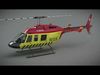 Helicopter Bell 206L Rescue 3D model_1