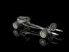 Car Chassis and Engine 3D model_1