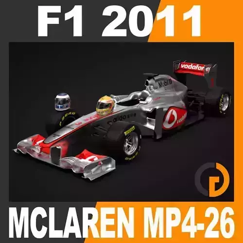 F1 2011 McLaren MP4-26 Vodafone Mercedes