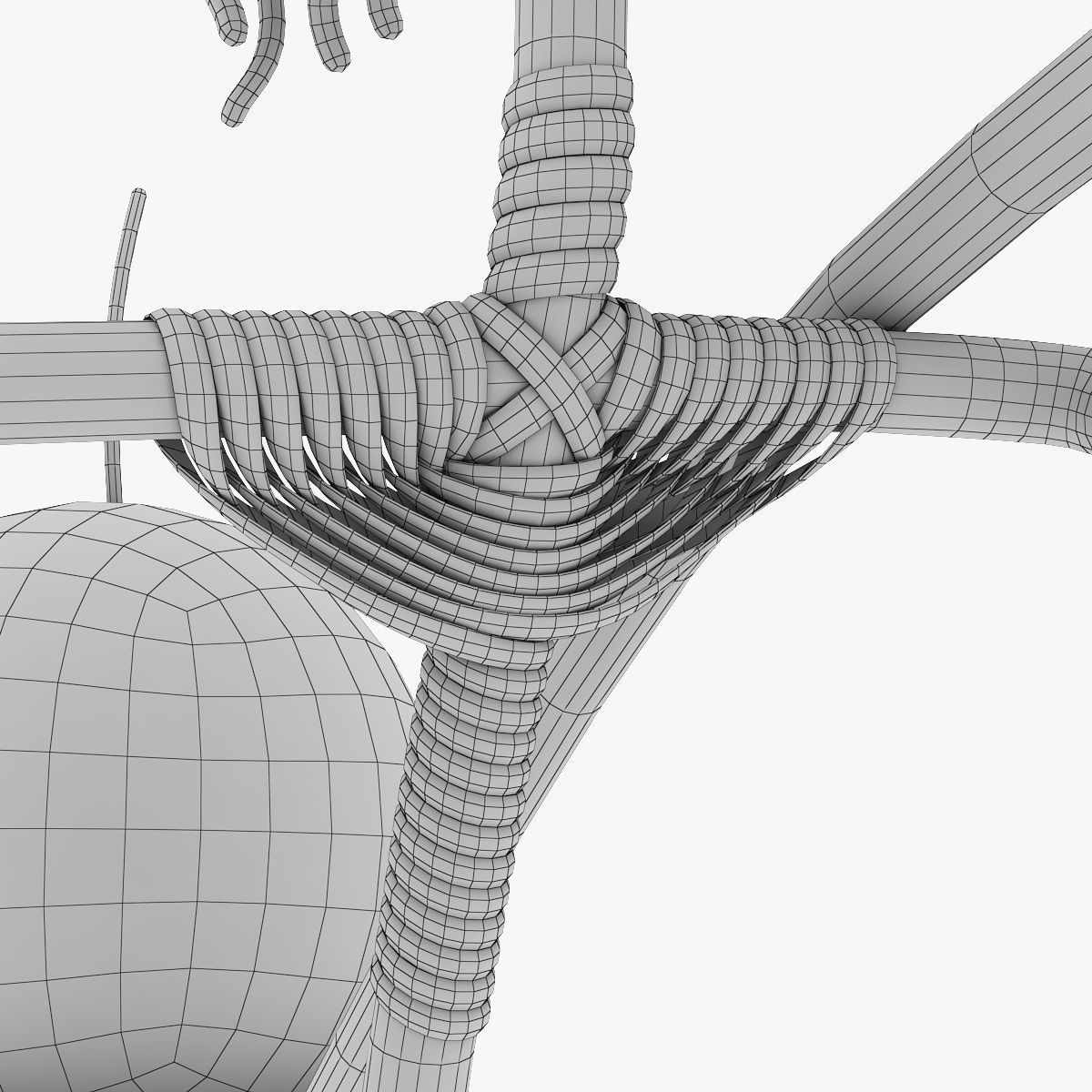 Candle holder 3D model 3D model_9