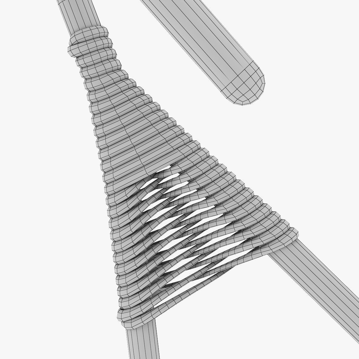 Candle holder 3D model 3D model_10