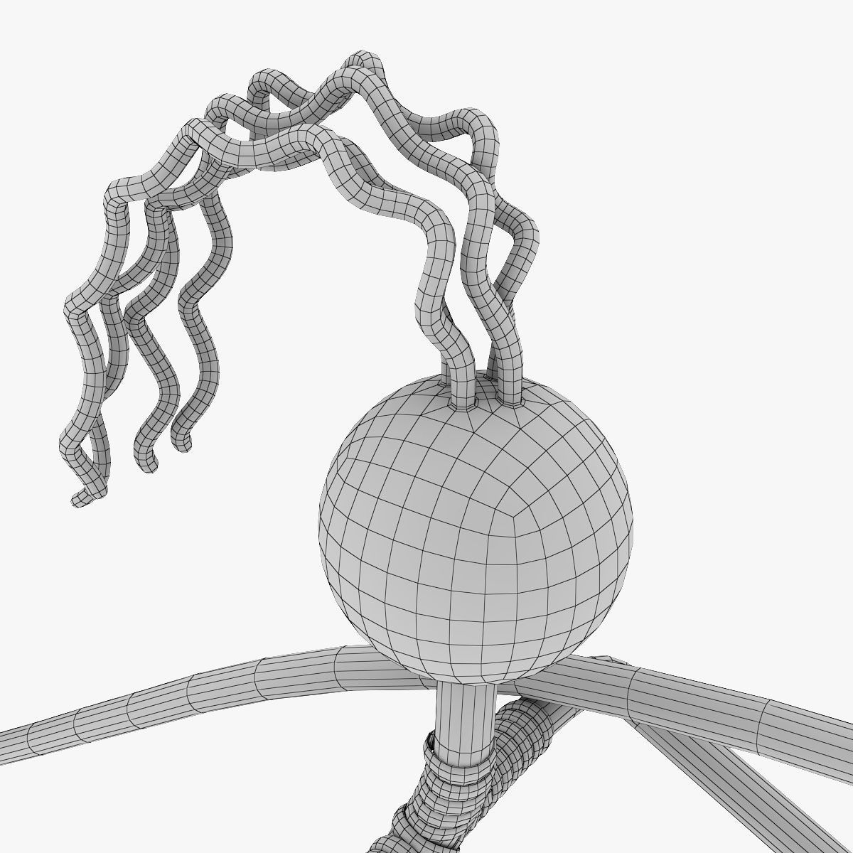 Candle holder 3D model 3D model_8